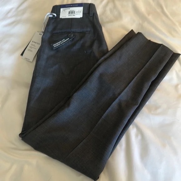 TOMMY HILFIGER modern fit Tyler grey/blue 32 x 30 NWT - Picture 4 of 5